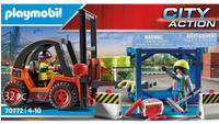 PLAYMOBIL 70772 Gabelstapler mit Fracht