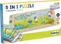 BELEDUC 17150 Lagen-Puzzle "4 Jahreszeiten"