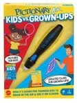 MATTEL GYH79 MATTEL Games Pictionary Air Klein gegen Gro&szlig;, Familienspiel