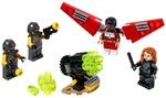 LEGO&reg; Marvel Avengers Set 40418 Falcon&trade; und Black Widow machen gemeinsame Sache