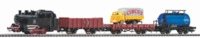 PIKO 57113 H0 Start-Set Tenderlok mit G&uuml;terwagen und Bettungsgleis