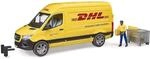 BRUDER&reg; 02671 MB Sprinter DHL mit Fahrer