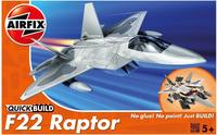 AIRFIX J6005 QUICKBUILD F22 Raptor