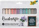 Folia Kreidestifte-Set, farbig sortiert, 12er Etui