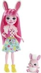 MATTEL FXM73 Enchantimals Bree Bunny & Twist Puppe
