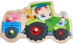 HABA 305550 Greifpuzzle Lustige Traktorfahrt