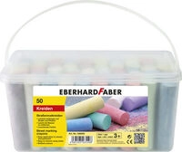FABER 526550 Stra&szlig;enmalkreide EFA 50er Eimer