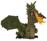 Papo 39025 Feuerspeiender Drache mit Fl&uuml;geln, gr&uuml;n