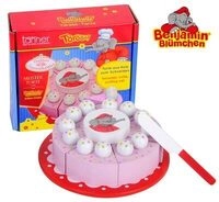 TANNER 0998.9 Benjamin Bl&uuml;mchen T&ouml;r&ouml;&ouml;&ouml;!-Torte aus Holz zum Schneiden