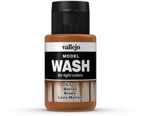 VALLEJO 076513 Wash-Color, Braun, 35 ml