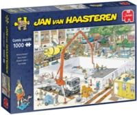 JUMBO SPIELE 20037 Puzzle 1000 Teile Jan van Haasteren - Fast Fertig?