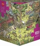 HEYE 299330 Puzzle 1000 Teile Garden Adventures, Simon's Cat