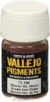 VALLEJO 073108 Eisen-Oxid, braun, 35 ml