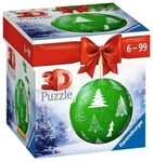 RAVENSBURGER 11270 3D PuzzleBall Weihnachtskugel Tannenbaum