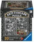 Ravensburger 16882 Erwachsenenpuzzle 99 Teile - Im Gutshaus: Garage - Exit Puzzle