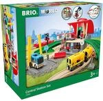 BRIO 63398900 BRIO World - Gro&szlig;es City Bahnhof Set