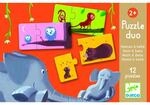 Djeco Lernspiel: Puzzle duo: Mami & Kind