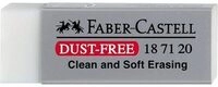 FABER-CASTELL 187120 Radierer DUST-FREE wei&szlig;