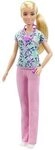 MATTEL GTW39 Barbie Krankenschwester Puppe, Karriere-Barbie, Anziehpuppe