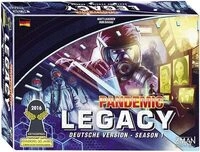 ASMODEE 691170 Z-Man Games Pandemic Legacy - Season 1 Blau