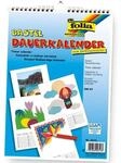 Folia Dauerkalender mit Spiralbindung, A4, wei&szlig;