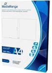 MediaRange Einleger zum Bedrucken f&uuml;r 11mm Bluray-H&uuml;llen, 50 Blatt