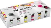 C.KREUL 73614 KREUL Magic Marble Marmorierfarben Set Love Neon! 6 x 20 ml
