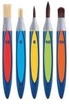 Pelikan griffix&reg; Schulpinselstarter-Set 5er, verschiedene Borsten