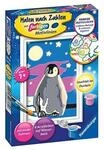 Ravensburger 28775 CreArt, Malen nach Zahlen Kinder - Kleiner Pinguin