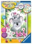 RAVENSBURGER 28984 Malen nach Zahlen S&uuml;&szlig;e Koalas