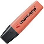Textmarker - STABILO BOSS ORIGINAL Pastel - Einzelstift - Korallrot