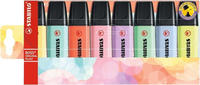 STABILO 70/8-3 Textmarker - STABILO BOSS ORIGINAL Pastel - 8er Pack - 8 verschiedene