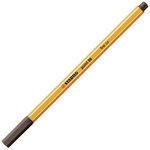 STABILO 88/65 Fineliner - STABILO point 88 - Einzelstift - umbra