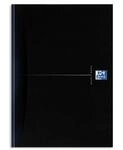 Oxford Buch Smart Black, gebunden, A4, 96 Blatt, liniert