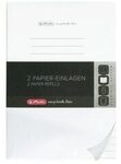 HERLITZ 50034093 Refill flex A4 2x40 Blatt liniert, FSC Mix, gelocht Mikroperforation
