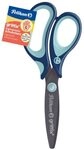PELIKAN 803656 griffix Schulschere Blau Linksh&auml;ndermodell Rund 14 cm