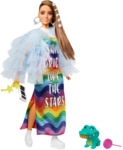 MATTEL GYJ78 Barbie Extra Puppe im Regenbogenkleid