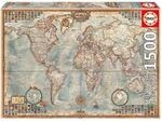 Educa Puzzle politische Weltkarte, 1500 Teile