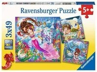RAVENSBURGER 8063 Kinderpuzzle Bezaubernde Meerjungfrauen