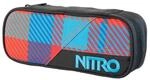 Nitro Pencil Case Plaid Red-Blue