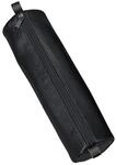 Alassio Schlamper-Rolle aus Leder, schwarz