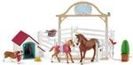 schleich&reg; 42458 HORSE CLUB Hannahs Gastpferde mit H&uuml;ndin Ruby