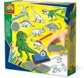 SES 14919 Stempelset Dinosaurier