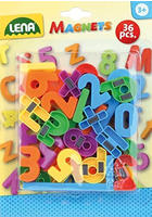 LENA&reg; 65747 Magnet-Zahlen + Zeichen