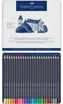FABER-CASTELL 114724 Goldfaber Farbstift, 24er Metalletui
