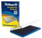 Pelikan Stempelkissen, blau, 9 x 16 cm, aus Metall