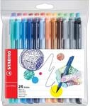 Filzschreiber - STABILO pointMax - 24er Pack - mit 24 verschiedenen Farben