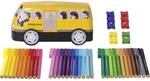 Faber-Castell Filzstifte Connector Bus, 33 Stifte