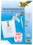 Folia Transparentpapier, A4, 10 Blatt, wei&szlig;
