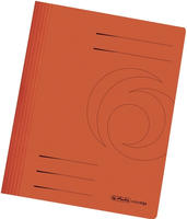 HERLITZ 11037009 Schnellhefter A4 Karton gefaltet orange